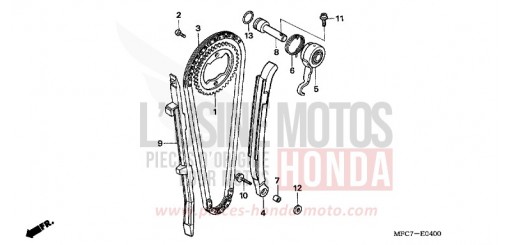 CAM CHAIN/TENSIONER FMX6506 de 2006